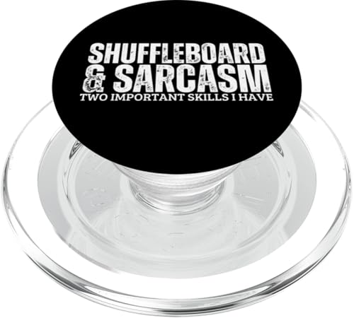 Shuffleboard und Sarkasmus Lustiger Shuffleboard-Spieler PopSockets PopGrip für MagSafe Shuffleboard und Sarkasmus Lustiger Shuffleboard-Spieler PopSockets PopGrip für MagSafe von Funny Outdoor Shuffleboard Game Designs
