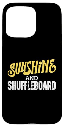 Sunshine And Shuffleboard Lustiger Shuffleboard Player Hülle für iPhone 15 Pro Max Sunshine And Shuffleboard Lustiger Shuffleboard Player Hülle für iPhone 15 Pro Max von Funny Outdoor Shuffleboard Game Designs
