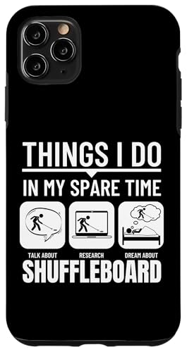 Things I Do In My Spare Time Lustiges Shuffleboard Hülle für iPhone 11 Pro Max Things I Do In My Spare Time Lustiges Shuffleboard Hülle für iPhone 11 Pro Max von Funny Outdoor Shuffleboard Game Designs