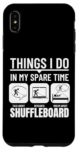 Things I Do In My Spare Time Lustiges Shuffleboard Hülle für iPhone XS Max Things I Do In My Spare Time Lustiges Shuffleboard Hülle für iPhone XS Max von Funny Outdoor Shuffleboard Game Designs