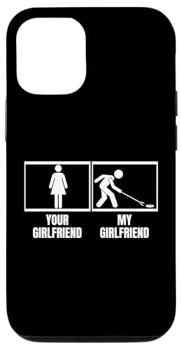 Your Girlfriend My Girlfriend Lustiges Shuffleboard Hülle für iPhone 12/12 Pro Your Girlfriend My Girlfriend Lustiges Shuffleboard Hülle für iPhone 12/12 Pro von Funny Outdoor Shuffleboard Game Designs