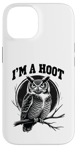 I'm A Hoot Hooting Owl Sounds Funny Humor Bird Spruch Hülle für iPhone 14 I'm A Hoot Hooting Owl Sounds Funny Humor Bird Spruch Hülle für iPhone 14 von Funny Owl Meme Bird Pun Sarcastic Joke I'm A Hoot