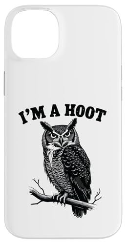 I'm A Hoot Sounds Lustiger Vogel Spruch Humor Hooting Eule Hülle für iPhone 14 Plus I'm A Hoot Sounds Lustiger Vogel Spruch Humor Hooting Eule Hülle für iPhone 14 Plus von Funny Owl Meme Bird Pun Sarcastic Joke I'm A Hoot