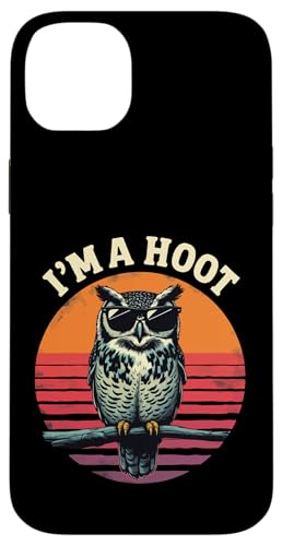 I'm a Hoot Lustiger Spruch Eule Vogel Retro Vintage Hülle für iPhone 14 Plus I'm a Hoot Lustiger Spruch Eule Vogel Retro Vintage Hülle für iPhone 14 Plus von Funny Owl Meme Bird Pun Sarcastic Joke I'm A Hoot
