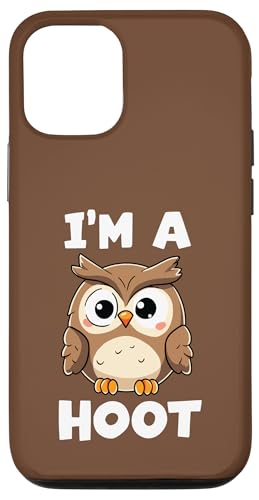 I'm a Hoot Lustiger Spruch Niedliche Eule Witz Humor Vogelbeobachter Hülle für iPhone 12/12 Pro I'm a Hoot Lustiger Spruch Niedliche Eule Witz Humor Vogelbeobachter Hülle für iPhone 12/12 Pro von Funny Owl Meme Bird Pun Sarcastic Joke I'm A Hoot