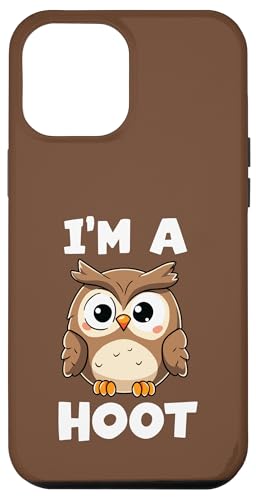 I'm a Hoot Lustiger Spruch Niedliche Eule Witz Humor Vogelbeobachter Hülle für iPhone 12 Pro Max I'm a Hoot Lustiger Spruch Niedliche Eule Witz Humor Vogelbeobachter Hülle für iPhone 12 Pro Max von Funny Owl Meme Bird Pun Sarcastic Joke I'm A Hoot