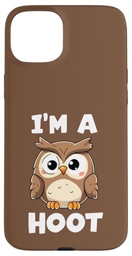 I'm a Hoot Lustiger Spruch Niedliche Eule Witz Humor Vogelbeobachter Hülle für iPhone 15 Plus I'm a Hoot Lustiger Spruch Niedliche Eule Witz Humor Vogelbeobachter Hülle für iPhone 15 Plus von Funny Owl Meme Bird Pun Sarcastic Joke I'm A Hoot