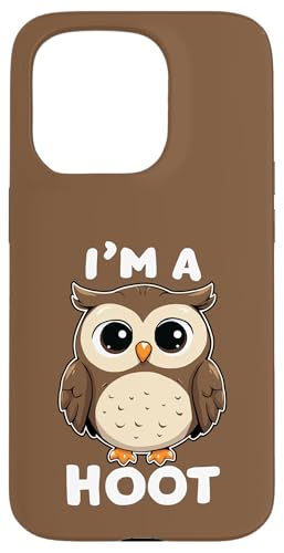 Lustiger Spruch "I'm A Hoot", Eule, Vogel Hülle für iPhone 15 Pro Lustiger Spruch "I'm A Hoot", Eule, Vogel Hülle für iPhone 15 Pro von Funny Owl Meme Bird Pun Sarcastic Joke I'm A Hoot