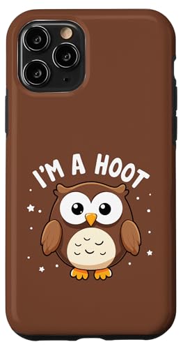 Lustiger Spruch "I'm A Hoot" mit Eulenmotiv Hülle für iPhone 11 Pro Lustiger Spruch "I'm A Hoot" mit Eulenmotiv Hülle für iPhone 11 Pro von Funny Owl Meme Bird Pun Sarcastic Joke I'm A Hoot