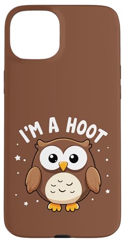 Lustiger Spruch "I'm A Hoot" mit Eulenmotiv Hülle für iPhone 15 Plus Lustiger Spruch "I'm A Hoot" mit Eulenmotiv Hülle für iPhone 15 Plus von Funny Owl Meme Bird Pun Sarcastic Joke I'm A Hoot