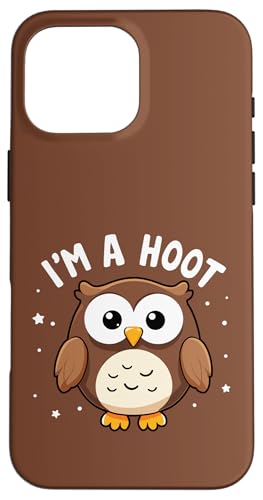 Lustiger Spruch "I'm A Hoot" mit Eulenmotiv Hülle für iPhone 16 Pro Max Lustiger Spruch "I'm A Hoot" mit Eulenmotiv Hülle für iPhone 16 Pro Max von Funny Owl Meme Bird Pun Sarcastic Joke I'm A Hoot