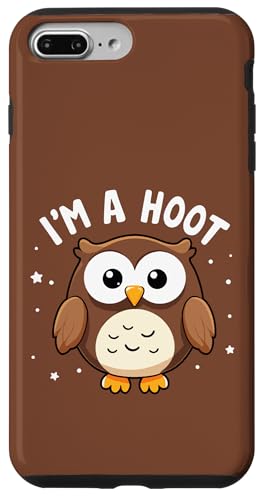 Lustiger Spruch "I'm A Hoot" mit Eulenmotiv Hülle für iPhone 7 Plus/8 Plus Lustiger Spruch "I'm A Hoot" mit Eulenmotiv Hülle für iPhone 7 Plus/8 Plus von Funny Owl Meme Bird Pun Sarcastic Joke I'm A Hoot