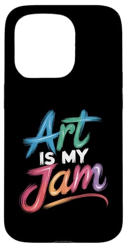 Art Is My Jam - Lustiger Künstler Kunst Lehrer Maler Kreativ Hülle für iPhone 15 Pro Art Is My Jam - Lustiger Künstler Kunst Lehrer Maler Kreativ Hülle für iPhone 15 Pro von Funny Painter Apparel & Items
