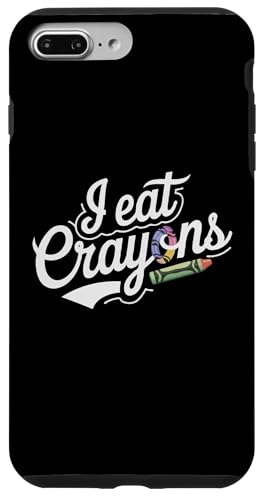 I Eat Crayons – Kunstlehrer, Künstler, lustig, kreativ, Student Hülle für iPhone 7 Plus/8 Plus I Eat Crayons – Kunstlehrer, Künstler, lustig, kreativ, Student Hülle für iPhone 7 Plus/8 Plus von Funny Painter Apparel & Items
