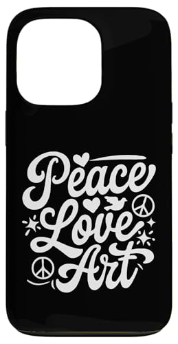 Peace Love Art - Lustige Künstler Kunst Lehrer Kreativ Hülle für iPhone 13 Pro Peace Love Art - Lustige Künstler Kunst Lehrer Kreativ Hülle für iPhone 13 Pro von Funny Painter Apparel & Items