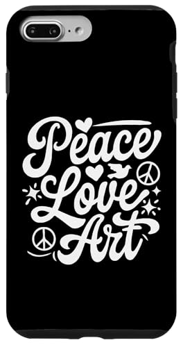 Peace Love Art - Lustige Künstler Kunst Lehrer Kreativ Hülle für iPhone 7 Plus/8 Plus Peace Love Art - Lustige Künstler Kunst Lehrer Kreativ Hülle für iPhone 7 Plus/8 Plus von Funny Painter Apparel & Items