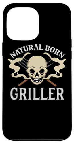Natural Born Griller Barbecue Lustiger Grillmaster Hülle für iPhone 13 Pro Max von Funny Pitmaster Gifts