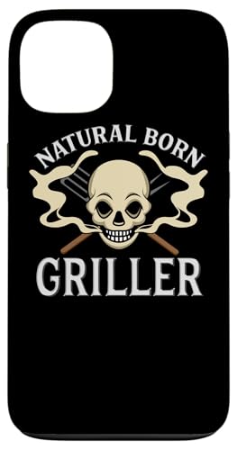 Natural Born Griller Barbecue Lustiger Grillmaster Hülle für iPhone 13 von Funny Pitmaster Gifts