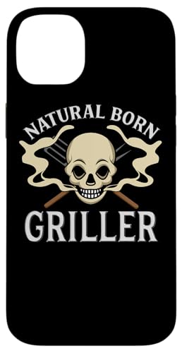 Natural Born Griller Barbecue Lustiger Grillmaster Hülle für iPhone 14 Plus von Funny Pitmaster Gifts