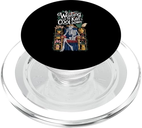 Funny Pottery Kiln To Cool Down Sarcastic Potter PopSockets PopGrip für MagSafe von Funny Pottery Passion Handmade Ceramics