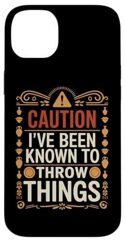 Potter Know to Throw Pots Funny Pottery Hülle für iPhone 14 Plus von Funny Pottery Passion Handmade Ceramics