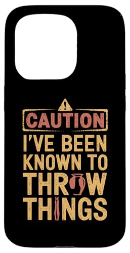 Potter Know to Throw Pots Funny Pottery Hülle für iPhone 15 Pro von Funny Pottery Passion Handmade Ceramics