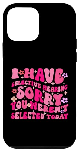 I Have Selective Hearing You Weren't Selected Today Funny Hülle für iPhone 12 mini I Have Selective Hearing You Weren't Selected Today Funny Hülle für iPhone 12 mini von Funny Quote I Have Selective Hearing You Weren't