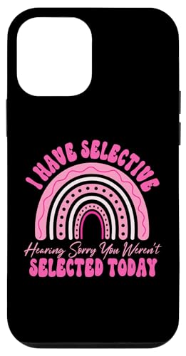 I Have Selective Hearing You Weren't Selected Today Funny Hülle für iPhone 12 mini I Have Selective Hearing You Weren't Selected Today Funny Hülle für iPhone 12 mini von Funny Quote I Have Selective Hearing You Weren't