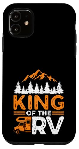 King of the RV Vintage Camping Camper Wohnmobil Hülle für iPhone 11 King of the RV Vintage Camping Camper Wohnmobil Hülle für iPhone 11 von Funny RV Camping Gifts