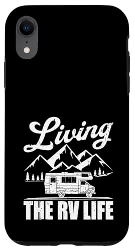 Living The RV Life Vintage Camping Camper Wohnmobil Hülle für iPhone XR Living The RV Life Vintage Camping Camper Wohnmobil Hülle für iPhone XR von Funny RV Camping Gifts