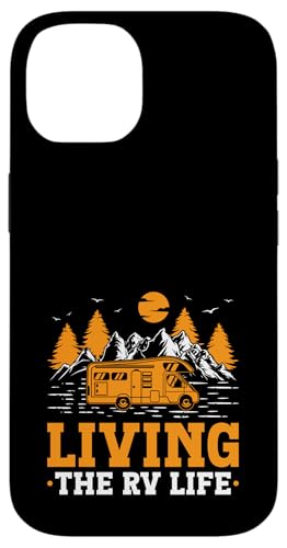Living the RV Life Camping Camper Wohnmobil Hülle für iPhone 14 von Funny RV Camping Gifts