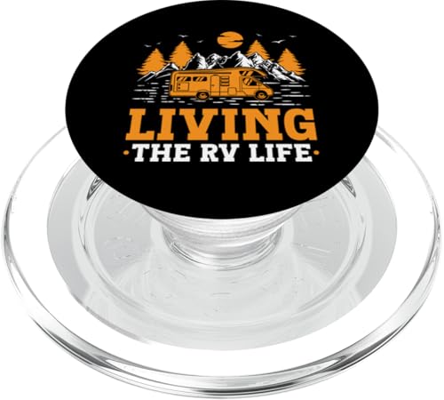 Living the RV Life Camping Camper Wohnmobil PopSockets PopGrip für MagSafe Living the RV Life Camping Camper Wohnmobil PopSockets PopGrip für MagSafe von Funny RV Camping Gifts