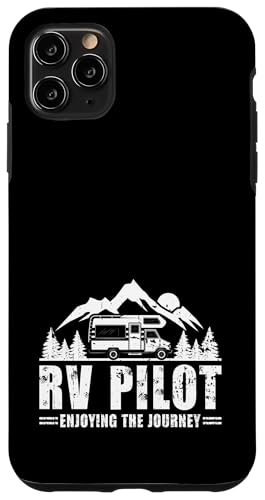 RV Pilot Enjoying Journey Vintage Camping Camper Wohnmobil Hülle für iPhone 11 Pro Max von Funny RV Camping Gifts