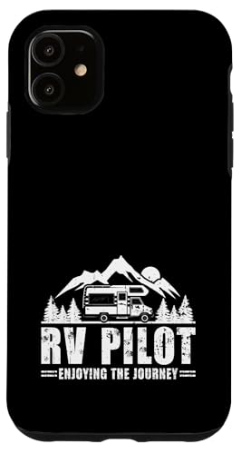 RV Pilot Enjoying Journey Vintage Camping Camper Wohnmobil Hülle für iPhone 11 RV Pilot Enjoying Journey Vintage Camping Camper Wohnmobil Hülle für iPhone 11 von Funny RV Camping Gifts