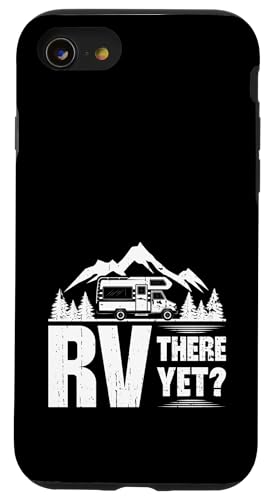 RV There Yet Vintage Camping Camper Wohnmobil Hülle für iPhone SE (2020) / 7 / 8 von Funny RV Camping Gifts