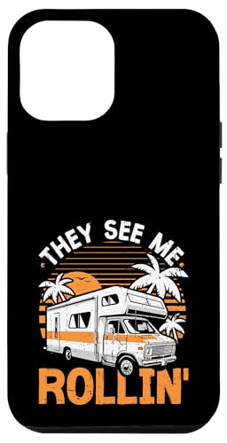 They see me Rollin' Vintage Camping Camper Wohnmobil Hülle für iPhone 12 Pro Max They see me Rollin' Vintage Camping Camper Wohnmobil Hülle für iPhone 12 Pro Max von Funny RV Camping Gifts