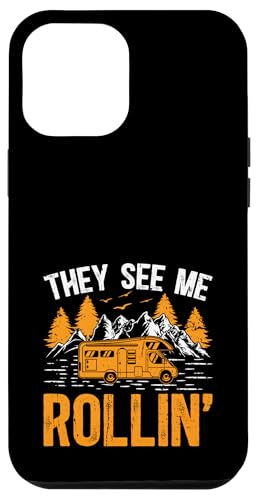 They see me Rollin' Vintage Camping Camper Wohnmobil Hülle für iPhone 12 Pro Max They see me Rollin' Vintage Camping Camper Wohnmobil Hülle für iPhone 12 Pro Max von Funny RV Camping Gifts