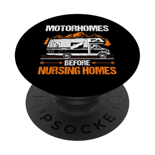 Wohnmobile vor Pflegeheimen Camping Camper Wohnmobil PopSockets Klebender PopGrip Wohnmobile vor Pflegeheimen Camping Camper Wohnmobil PopSockets Klebender PopGrip von Funny RV Camping Gifts