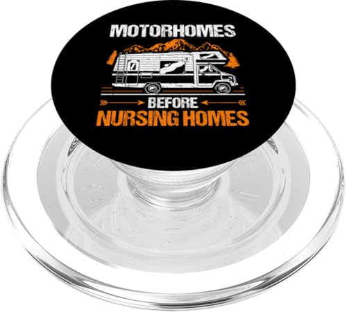 Wohnmobile vor Pflegeheimen Camping Camper Wohnmobil PopSockets PopGrip für MagSafe Wohnmobile vor Pflegeheimen Camping Camper Wohnmobil PopSockets PopGrip für MagSafe von Funny RV Camping Gifts