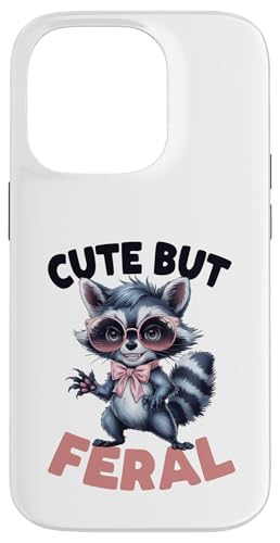 Süßes, aber wilder lustiger Waschbär Sonnenbrille Hülle für iPhone 14 Pro Süßes, aber wilder lustiger Waschbär Sonnenbrille Hülle für iPhone 14 Pro von Funny Raccoon Cute But Feral Tee shirts