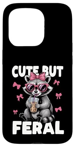 Süßes, aber wilder lustiger Waschbär Sonnenbrille Hülle für iPhone 15 Pro Süßes, aber wilder lustiger Waschbär Sonnenbrille Hülle für iPhone 15 Pro von Funny Raccoon Cute But Feral Tee shirts