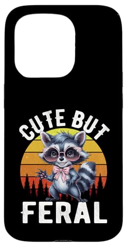 Süßes, aber wilder lustiger Waschbär Sonnenbrille Hülle für iPhone 15 Pro Süßes, aber wilder lustiger Waschbär Sonnenbrille Hülle für iPhone 15 Pro von Funny Raccoon Cute But Feral Tee shirts