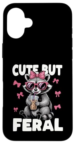 Süßes, aber wilder lustiger Waschbär Sonnenbrille Hülle für iPhone 16 Plus Süßes, aber wilder lustiger Waschbär Sonnenbrille Hülle für iPhone 16 Plus von Funny Raccoon Cute But Feral Tee shirts