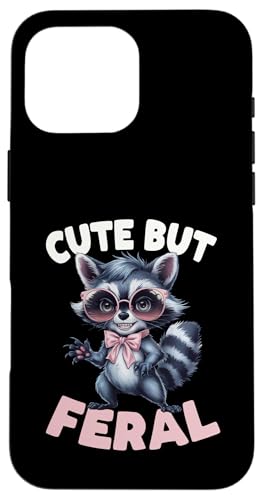 Süßes, aber wilder lustiger Waschbär Sonnenbrille Hülle für iPhone 16 Pro Max Süßes, aber wilder lustiger Waschbär Sonnenbrille Hülle für iPhone 16 Pro Max von Funny Raccoon Cute But Feral Tee shirts