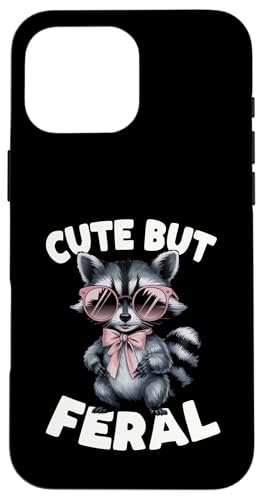 Süßes, aber wilder lustiger Waschbär Sonnenbrille Hülle für iPhone 16 Pro Max Süßes, aber wilder lustiger Waschbär Sonnenbrille Hülle für iPhone 16 Pro Max von Funny Raccoon Cute But Feral Tee shirts