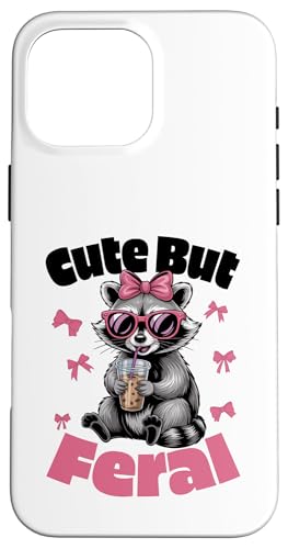 Süßes, aber wilder lustiger Waschbär Sonnenbrille Hülle für iPhone 16 Pro Max Süßes, aber wilder lustiger Waschbär Sonnenbrille Hülle für iPhone 16 Pro Max von Funny Raccoon Cute But Feral Tee shirts