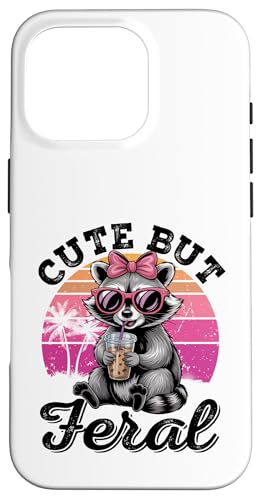 Süßes, aber wilder lustiger Waschbär Sonnenbrille Hülle für iPhone 16 Pro Süßes, aber wilder lustiger Waschbär Sonnenbrille Hülle für iPhone 16 Pro von Funny Raccoon Cute But Feral Tee shirts