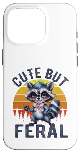 Süßes, aber wilder lustiger Waschbär Sonnenbrille Hülle für iPhone 16 Pro Süßes, aber wilder lustiger Waschbär Sonnenbrille Hülle für iPhone 16 Pro von Funny Raccoon Cute But Feral Tee shirts