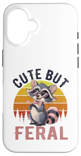 Süßes, aber wilder lustiger Waschbär Sonnenbrille Hülle für iPhone 16 Süßes, aber wilder lustiger Waschbär Sonnenbrille Hülle für iPhone 16 von Funny Raccoon Cute But Feral Tee shirts