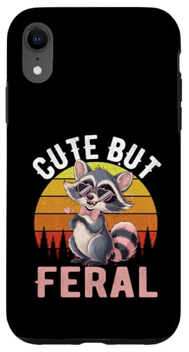 Süßes, aber wilder lustiger Waschbär Sonnenbrille Hülle für iPhone XR Süßes, aber wilder lustiger Waschbär Sonnenbrille Hülle für iPhone XR von Funny Raccoon Cute But Feral Tee shirts